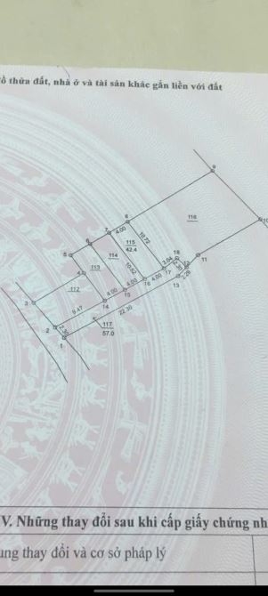 Bán đất Xóm Lẻ, Kim Lâm, Kim Bài - 42.4m2, Mặt tiền 4m, Giá 2.55 tỷ - 2
