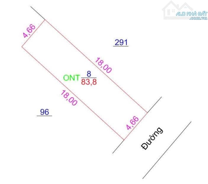 Cần bán 83,8m đất tại CD quán Trạch - 3