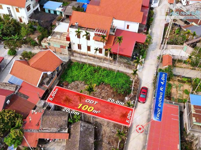 Lô đất 100m2 ngang 5m tại thôn 3 thiên hương  Hướng đông nam - 3