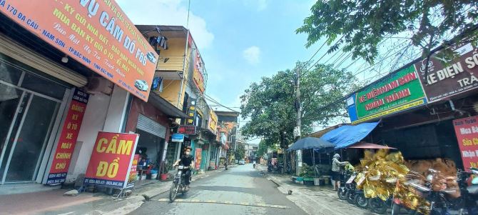 Bán đất Đa Cấu 2 . Nam Sơn . dt 87,7m . mt 5m . hướng ĐN . giá 3ty650 - 4