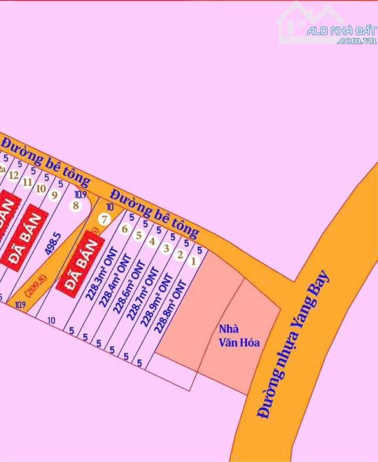 Bán 6 lô đất thổ cư xã Khánh Phú Vị Trí Đẹp giáp đường YangBay sắp mở đường Liên Vùng - 4