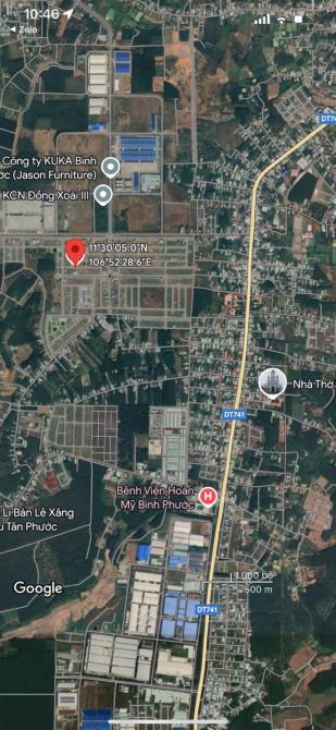 Bán lô đất mặt tiền đường 12m nhựa thành phố đồng xoài giá 1,2 tỷ - 5