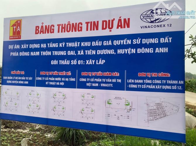 🍓🍓NHỈNH 4 TỶ XÍU LÔ GÓC OTO VÀO ĐƯỜNG THÔNG - 65m TRUNG OAI ĐÔNG ANH- 100m VÕ NGUYÊN GÁP - 5
