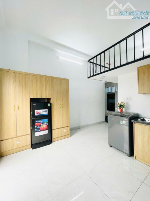Cho Thuê CCMN 30 Trung Phụng Đống Đa 25m2 Gác Xép Ban Công Cửa Sổ Giặt Riêng Thang Máy - 5