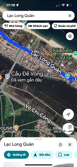 DUY NHẤT - Lô 2MT Lạc Long Quân -View BIỂN -An Bàng -Hội An -Chỉ 5,6 tỷ