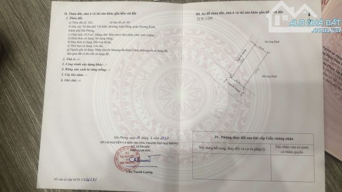 Bán dãy nhà kinh doanh 3,5 tầng tại Trà Khê, Anh Dũng, Dương Kinh, Hải Phòng