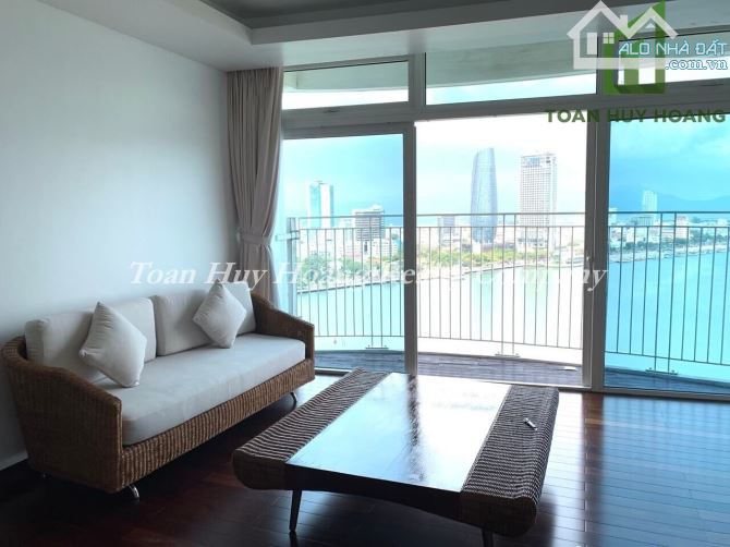 Cho thuê chung cư Azura Tower Đà Nẵng 2Pn full nội thất hiện đại-TOÀN HUY HOÀNG