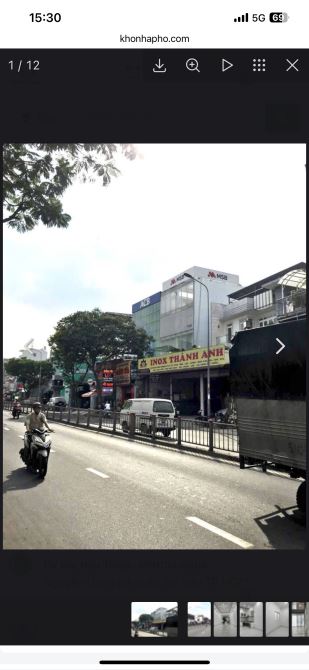 BÁN ĐẤT TẶNG NHÀ MẶT TIỀN NGUYỄN VĂN LƯỢNG, 5.5x25M, 2 TẦNG, GẦN KHU LOTTE