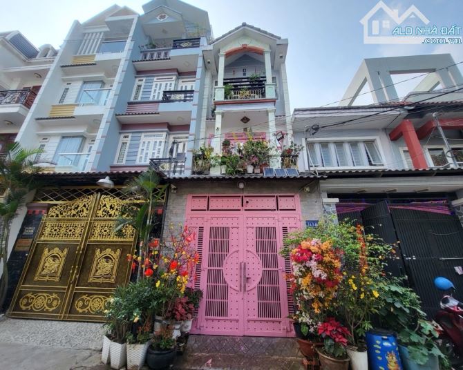 NHÀ 4x20 - 3 tầng - Ngay Gò Xoài gần Lê Văn Quới - Giá rẻ nhỉnh 6 tỷ