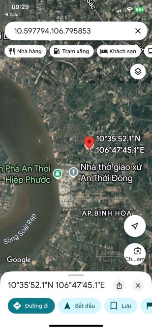 Bán Đất 4000 m2 An Thới Đông Huyện Cần Giờ 15 tỷ - 1