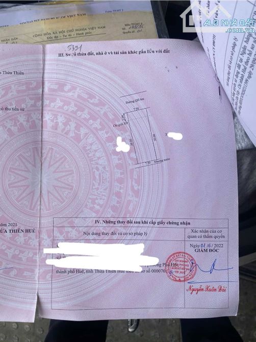 BÁN ĐẤT KQH DƯƠNG NỔ CỒN – LÔ ĐẸP GIÁ RẺ ❌❌❌  ✅ Diện tích 150m² ( 7,5*20 ) – đất sạch, vuô - 2