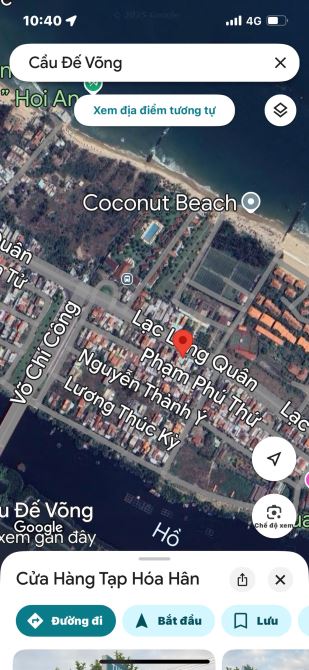 Chủ bán nhanh -2MT LẠC LONG QUÂN -View BIỂN, Đường 33m-Làng chài, An Bàng, Hội An -6.3Tỷ - 2