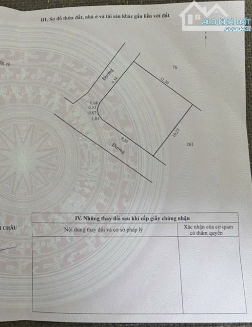 🔥🔥🔥 Chị chủ gửi bán lô góc siêu vip 115,6m2 sát Chợ Phủ - TT Khoái Châu - Hưng Yên - 3