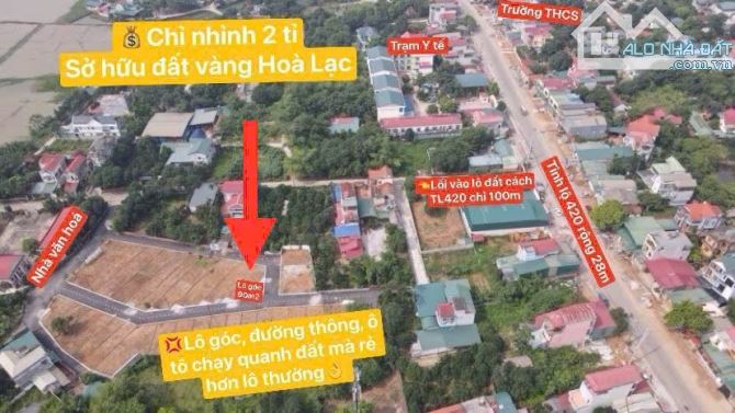 Siêu phẩm lô góc 90m2 tại Phúc Tiến, Bình Yên, Thạch Thất, Hà Nội - 3
