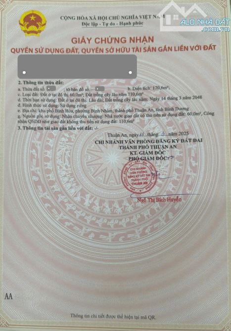 5,8Tỷ TL🔥Bán đất 2MT_170,6m2_MT đường Nguyễn Hữu Cảnh, p.Bình Nhâm, Tp.Thuận An - 4