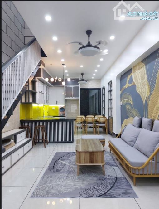 Nhà đẹp an cư 3 tầng 61m² tân chánh hiệp q12 chỉ 6ty2 - 7
