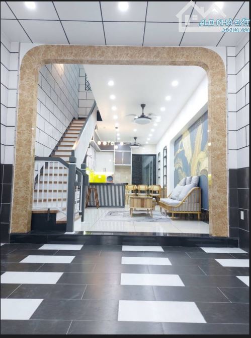 Nhà đẹp an cư 3 tầng 61m² tân chánh hiệp q12 chỉ 6ty2 - 8