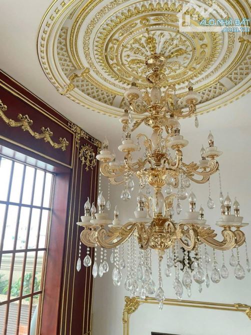 Biệt thự VIP bậc nhất Gò Vấp - dát vàng , gỏ đỏ nguyên khối - 9