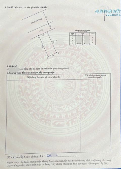 View công viên, trường mầm non Đất tái định cư Tràng Cát   D.tích: 40m (ngang 4 x 10) - Hư