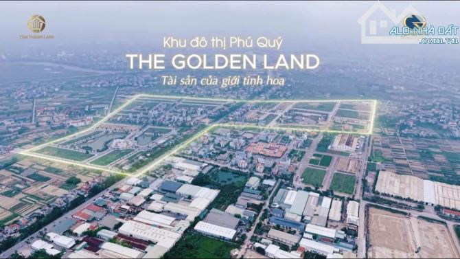 Mở Bán Phú Quý GoldenLand –Thạch Khôi, Trung Tâm TP. Hải Dương, Chỉ Từ 3x Triệu/m²