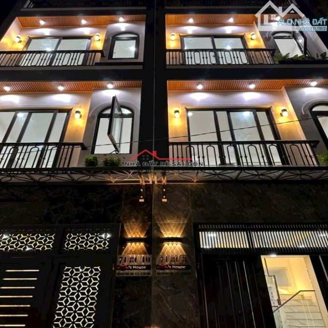 XE HƠI NGỦ TRONG NHÀ NGUYỄN PHÚC CHU - NGAY TRƯỜNG HỌC TÂN TRỤ - 4 TẦNG - GIÁ 6.X TỶ