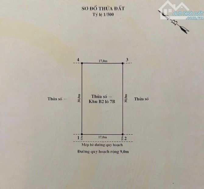 Cơ hội vàng – bán lô đất biệt thự 510m² – tuyến 2 Lê Hồng Phong, Hải Phòng