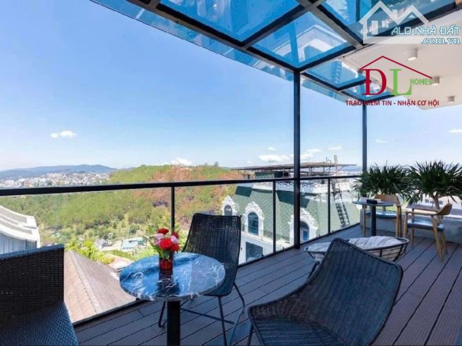 Bán villa 216m2 KQH Viện Nghiên Cứu Hạt Nhân Đà Lạt, vị trí đỉnh đồi cao view toàn cảnh - 1