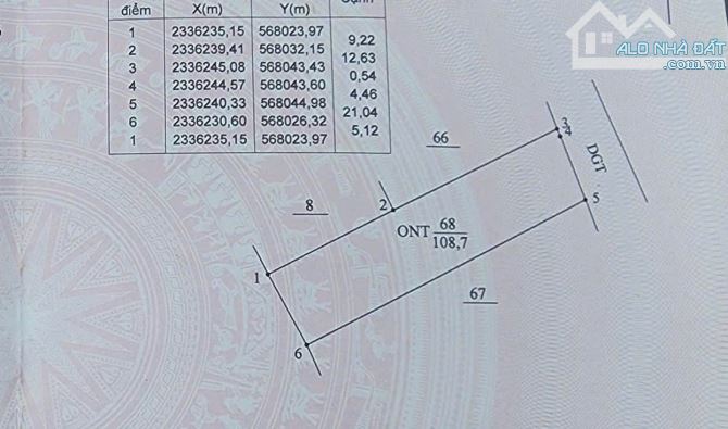 Bán đất mặt tiền 5m tại Đường Phương Vinh, Đan Phượng, Hà Nội, 108m2, giá thỏa thuận, - 1