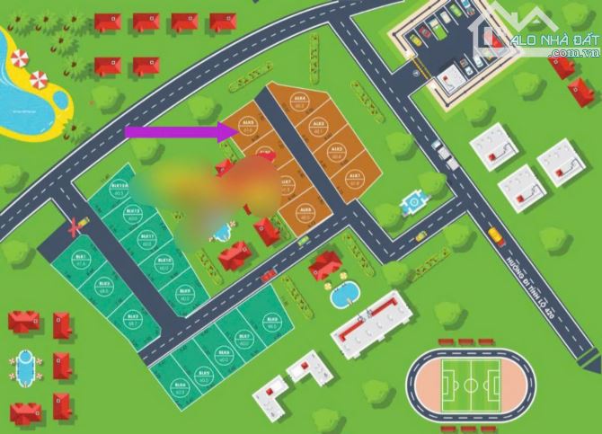 BÁN GẤP LÔ ĐẤT SIÊU HOT - YÊN MỸ  61,6 m,Mt 7,5 m, ôtô đỗ tận đất - 1