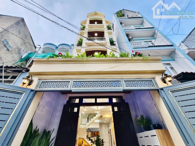 💎Siêu Phẩm Hẻm Xe Hơi💎Huỳnh Văn Nghệ 12 GÒ VẤP -💎4.2m x 15m.4 Lầu 4PN💵7,9 Tỷ - 1