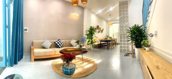 Nguyễn Hữu Thọ - Ô tô tới nhà 3 tầng 3 mê 70m2 chỉ 5.xx tỷ - 1
