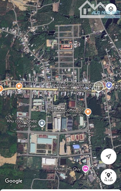 BÁN NỀN ĐẤT NGAY KHU CÔNG NGHIỆP ĐỊNH QUÁN 166M2(5MX33M) KHU DÂN CƯ ĐÔNG ĐÚC CHỈ 750 TRIỆU - 1