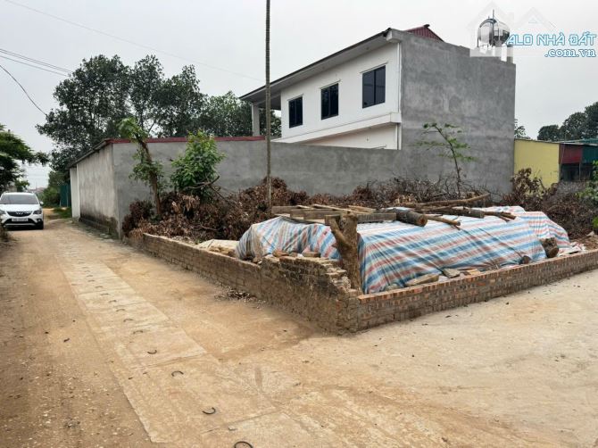 Bán đất Kim Hoa, Mê Linh, HN. Lô góc, 2 mặt tiền. Nằm sát đường vành đai 4. - 1