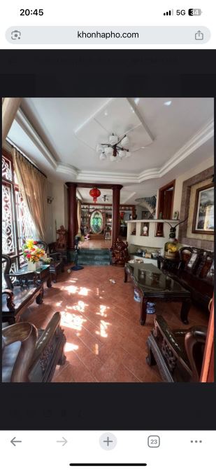 BIỆT THỰ GÒ VẤP, ĐƯỜNG 20M, 2 TẦNG, 16x17M, 336M2, QUANG TRUNG - 1