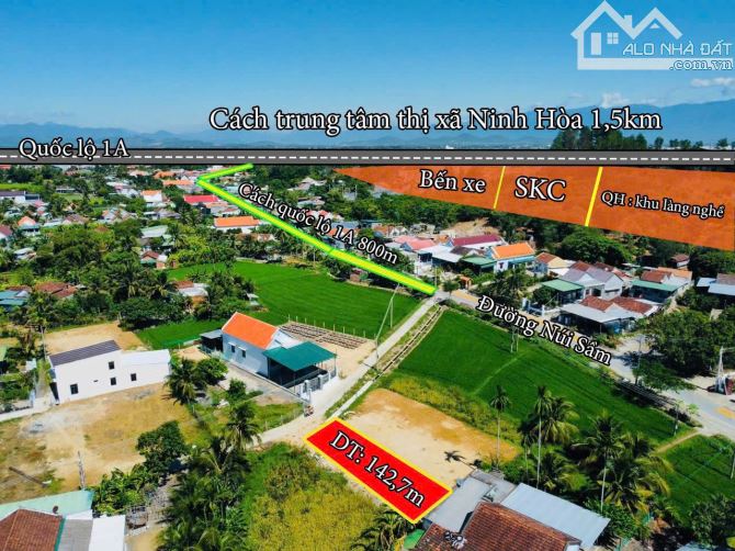 Bán 142m2 - 799 triệu - TDP Phong Phú 1 - Ninh Giang - Ninh Hòa - Khánh Hòa - 2