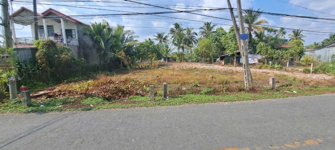 Bán nền rộng xây biệt thự 2 mặt tiền lộ nhựa và sông lớn hậu sau đất - 2