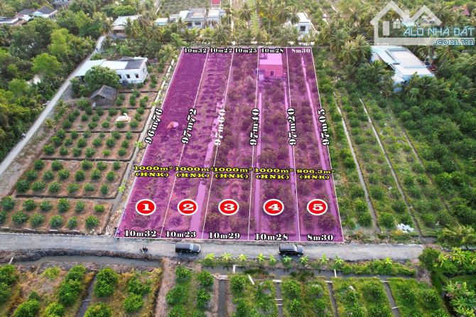 1000m2 vườn vew kênh được lên thổ 850 triệu thạnh hoà_ bến lức Long An - 2