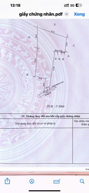 Bán 9 sào có 16m mặt tiền chỉ 1.6tỷ đất đẹp bằng phẳng - 3