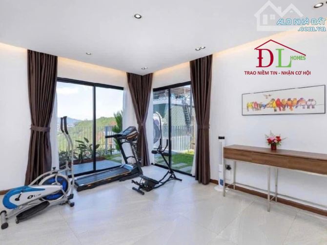 Bán villa 216m2 KQH Viện Nghiên Cứu Hạt Nhân Đà Lạt, vị trí đỉnh đồi cao view toàn cảnh - 4