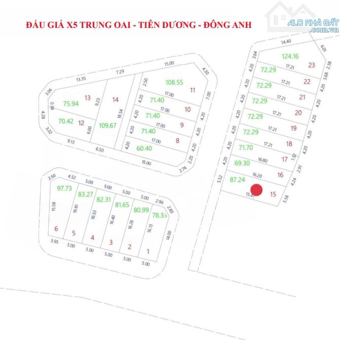 Đất Đầu Tư Đấu Giá X5 Trung Oai - Tiên Dương - Đông Anh - 4