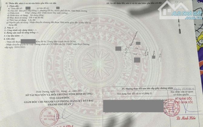 Đất trung tâm hành chính Dĩ An, phường Dĩ An, TP Dĩ An - 5