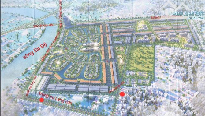 113,3m2 mặt đường liên thôn Lạng Côn - Đông Phương Gần Vin - 5