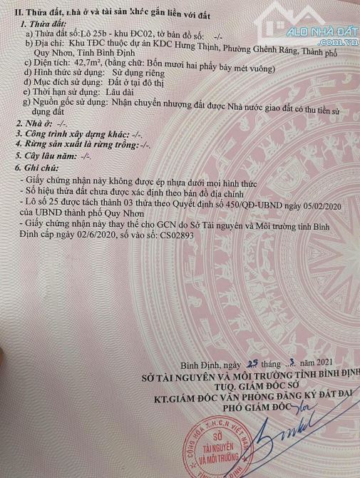bán đất gần biền thành phố quy nhơn