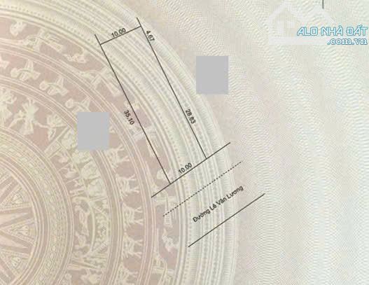 Bán lô đất mmặt đường Lê Văn Lương TP Hưng Yên