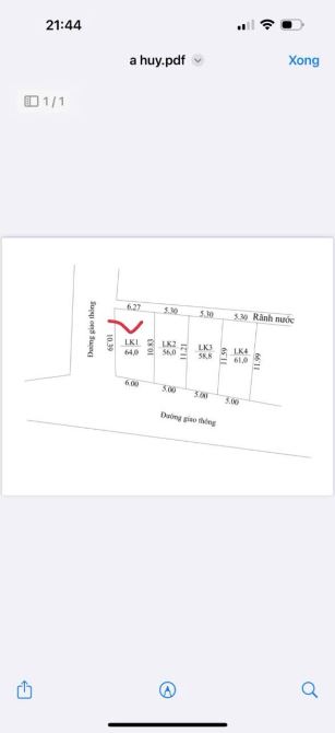 Cần tiền bán mảnh đất Tam Nông phú Thọ Giá 500tr