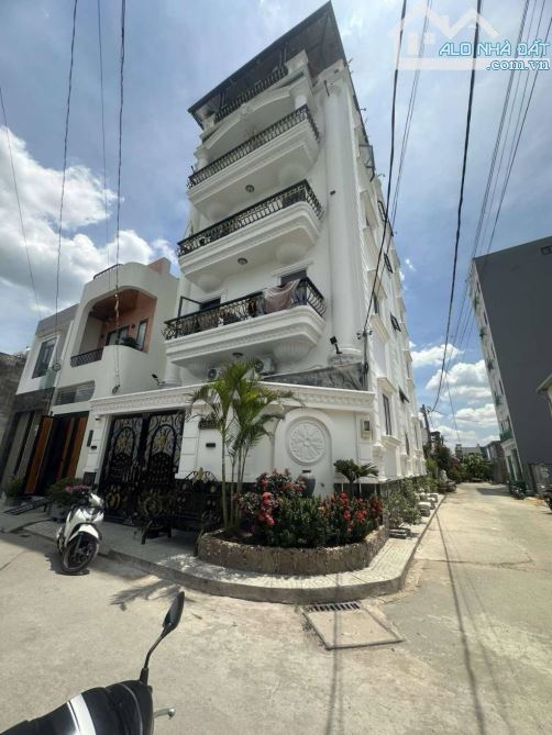 💥CHDV 5 TẦNG HẦM THANG MÁY - 12 PHÒNG - DT: 7,7 X 16M - VƯỜN LÀI - Q.12 - SÁT VÁCH GÒ VẤP