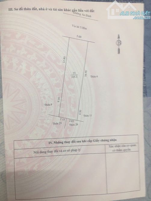 💥 BÁN GẤP 2 LÔ LIỀN KỀ MẶT ĐƯỜNG GOM AN ĐỊNH – QL5, TP HẢI DƯƠNG 💯 - 1