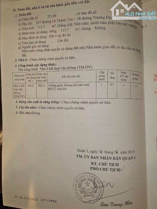 Bán Khách Sạn 2Mặt Tiền Lê Thánh Tôn-Trương Định, Q1,28 phòng DT: 600 triệu/ tháng 165tỷ - 1