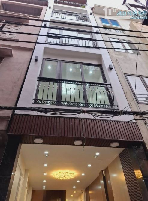 Cần bán nhà mới 5 tầng thang máy 45m2 MT3,5m ô tô vào nhà ngõ 61 Vạn Phúc giá 10.5 tỷ - 1