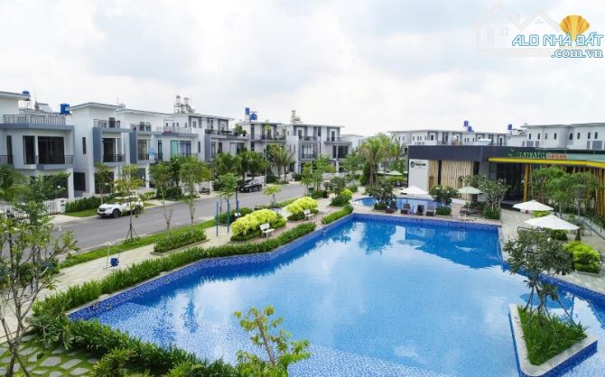 Bán nhà  phố MT DT 824, SHR,Bella Villa 5x15 (85m2),1 trệt 2 lầu, 3 PN,2 tỷ 050TR, Tân Đức - 1